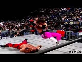 Bret Hart vs Chris Benoit WCW Nitro 10_4_1999