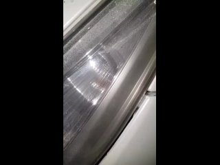 Замена габаритной лампочки на Тойота Эстима, Прэвиа, через окно в подкрыльнике. Менял лампочки ходовых огней, снимал бампер 3-8ч
