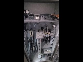Winchester 36 gun safe  with mag holders and wall pegs to hold 3 pistols #winchester #gunsafe
