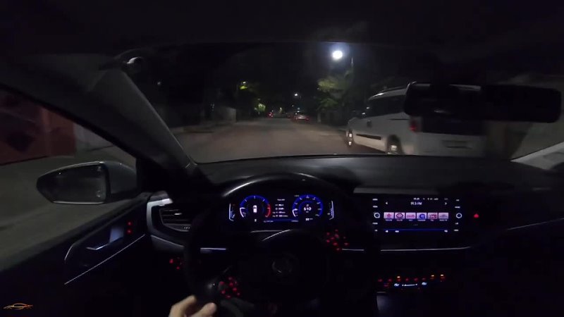 Chill Night Car Driving POV Experience Only Street
