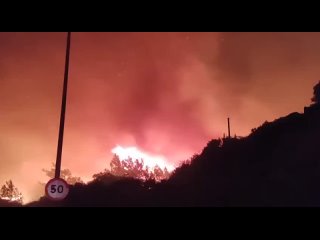 🆘  Seit fünf Tagen steht Griechenland in Flammen. Von der Insel Rhodos werden die Insulaner und Touristen evakuiert, in Patras s