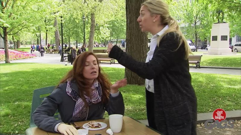 How to NOT eat in public Just For Laughs