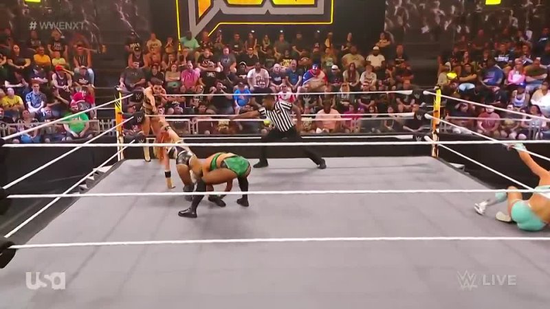 Lyra Valkyria And Becky Lynch VS Kiana James And Tiffany