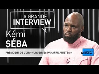 Dans #LaGrandeInterview, Samantha Ramsamy, journaliste de RT en français, reçoit Kémi Séba, président de l’ONG « Urgences Panafr