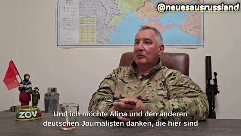 Botschaft AN DIE DEUTSCHEN von Dimitry Rogosin, Ex-Leiter der russischen Weltraumorganisation