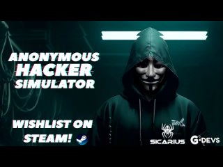 Анонсовый трейлер игры Anonymous Hacker Simulator!