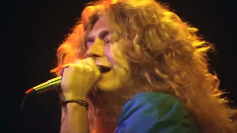 Led Zeppelin Rock and Roll Live Video ( Madison Square Garden 1973) Original