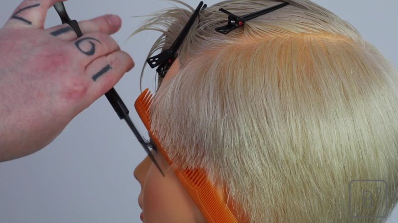 Ben Brown Bbeducation - How to cut the Perfect short undercut Pixie by Ben Brown