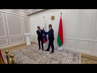 Кондратьев встретился с премьер-министром Белоруссии Романом Головченко