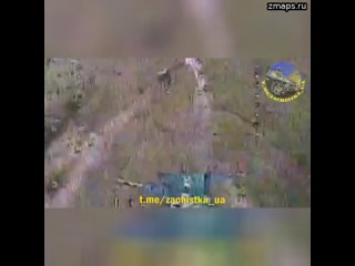 УАЗ-452 - уничтожен  Где-то в зоне проведения СВО. Бойцы 14-й гв. ОБрСпН FPV-дроном успешно поразили