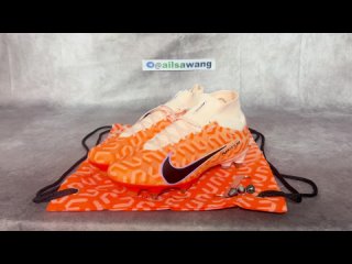 Nike Air Zoom Mercurial Superfly 9 Elite SG Soft Ground Soccer Cleats - OrangeBlackPurpleYellow