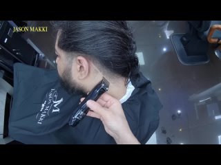 JASON MAKKI - Haircut! Long Hair Transformation ✔️ Salt  Pepper Hair ★ Jason Makki