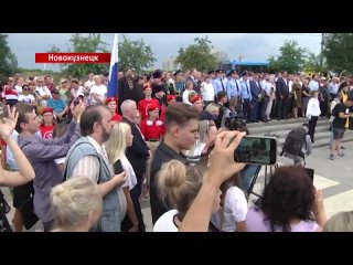 В Новокузнецке открыли мемориал в честь Ольги Качуры