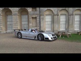 Mercedes CLK GTR Rally Stage and CRAZY Powerslides