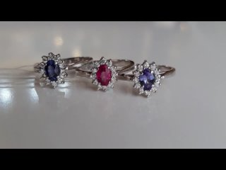 🎁❤️ Лучший подарок на рубиновую или сапфировую свадьбу - это кольцо! 💍✨