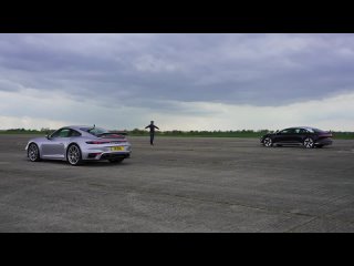 [carwow Русская версия] Porsche 911 Turbo S против 1100-сильного убийцы суперкаров: ГОНКА