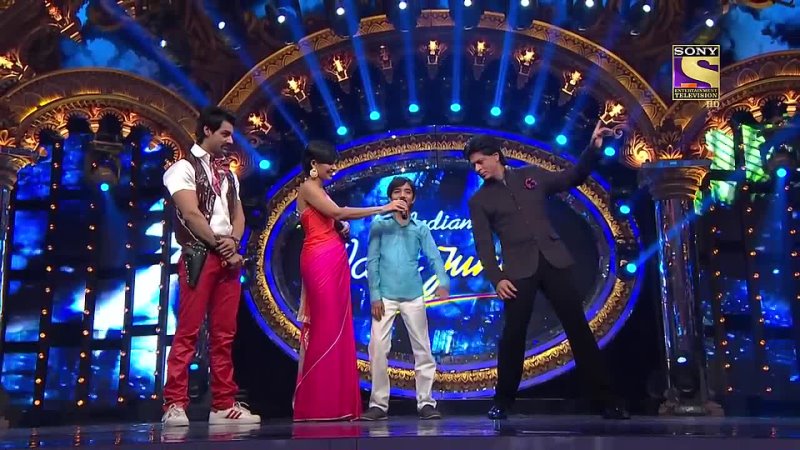 Shah Rukh ने किया अपना Signature Step इस Junior Idol के साथ Indian Idol Junior  Songs Of Alka 