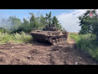 Боевая работа бронегруппы БМД 4М Тульских десантников