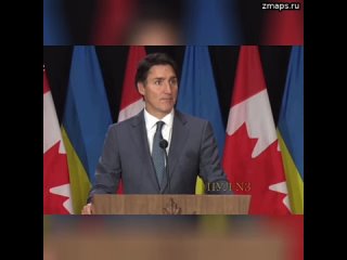 Премьер Канады Трюдо – на пресс-конференции с Зеленским откровенно бредит пытается ответить на вопро