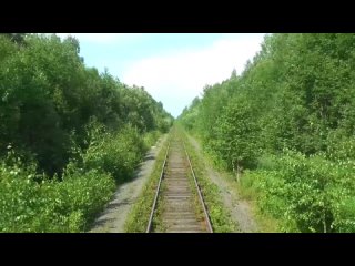 Малодеятельная ветка Серов - Алапаевск. Вид из окна поезда от Карпунино до Алапаевска