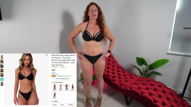 (22905) Amazon Black SwimSuit Haul! - YouTube