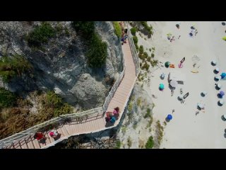 Best Beaches. Egremni Beach, Lefkada Greece. Deep House Drone Footage