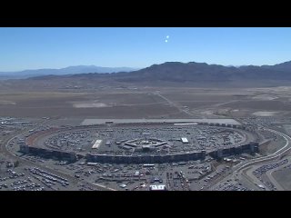 Chopper camera - Las Vegas - Round 33 - 2023 NASCAR Cup Series