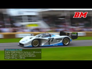 1992 Mazda RX-792P _ The 787B successor with screaming 4-Rotor  flames