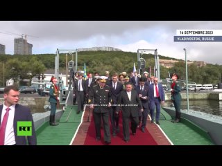 🇷🇺 Russie : Kim Jong-Un visite la frégate Marechal Chapochnikov à Vladivostok