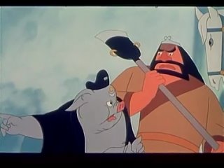 Сунь Укун. 3) Царь обезьян побеждает демонов. 金猴降妖. Jin hou xiang yao. Sun Ukun. The Monkey King Conquers the Demon (1985)(480p)