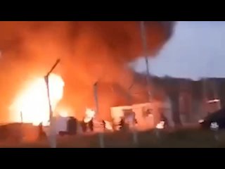 ️Сильный взрыв произошел на складе с топливом недалеко от трассы Степанакерт-Аскеран