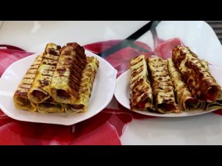 Закуска из лаваша на скорую руку. Идеально на завтрак или для перекуса_Lavash appetizer in a hurry