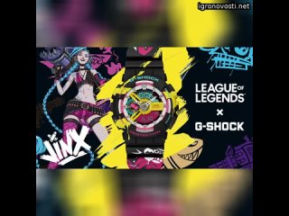 Две новые модели часов от CASIO: культовая серия G-SHOCK в коллаборации с League of Legends!   Раз (