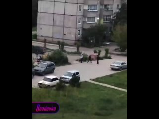 Четверо азербайджанцев с арматурой и молотком напали на вернувшегося участника СВО и его жену в Красноярском крае(480p).mp4