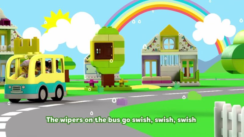 LEGO DUPLO   Wheels on the Bus   Nursery Rhymes   LEGO DUPLO   Kids Songs   Sleep Baby Songs
