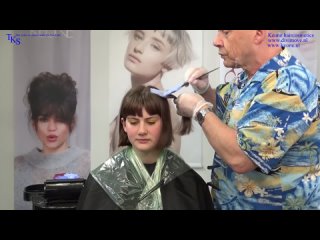 theoknoopkapper - My first time Nape-Shave Short Fringe and Pink Color＊ Laurens tutorial by TKS