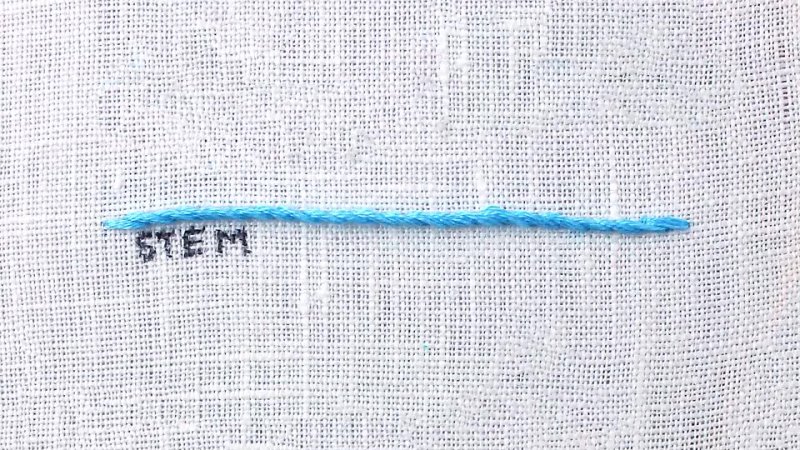 [Cutesy Crafts] How to Stem Stitch