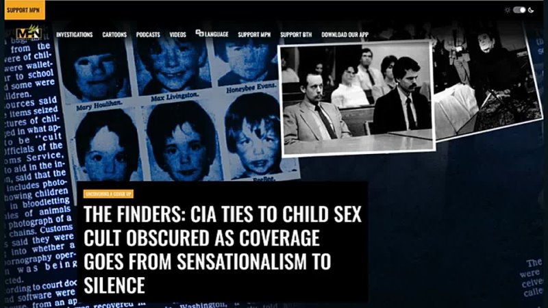 CIA’s Ties To Child Sex Cult - UK Column News - 28th July 2023