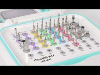 OneMS KIT. Хирургический набор для установки имплантатов узкого диаметра по цифровому протоколу