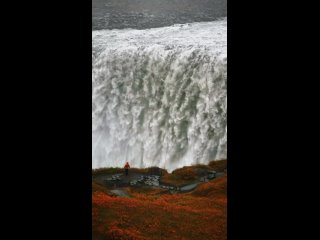 Самый мощный водопад в Европе - водопад Деттифосс в Исландии 🌊💦🇮🇸😍✨