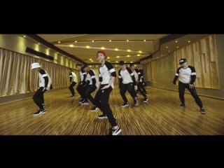 LuHan鹿晗 Football Gang 超级冠军 Dance Practice Video练习室版MV