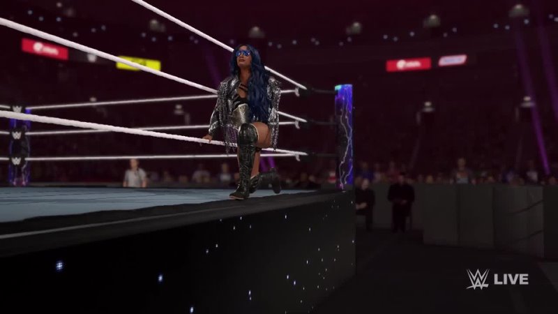 Alexa Bliss(c) vs Sasha Banks(c) ( Smackdown NXT Womens Championship I Quit