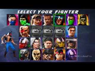 [MKIceAndFire] Mortal Kombat Select Screen Evolution MK To MK1 (1992 - 2023)