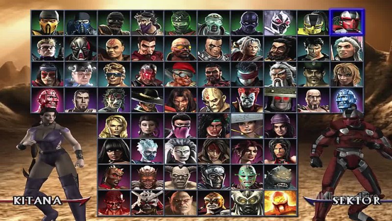 [MKIceAndFire] Mortal Kombat Select Screen Evolution MK To MK1 (1992 - 2023)
