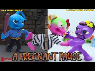 Clay Mixer POLICE IN JAIL! Tiny Prison Escape Compilation   Stop Motion Cartoons For Kids
