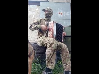 Музыкальный привет от российского солдата в зоне СВО