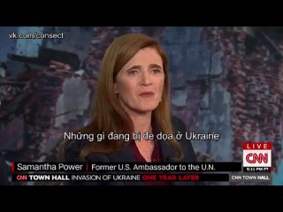 Samantha Power trả lời câu hỏi đâu là lợi ích thiết yếu của Mỹ tại Ukraina