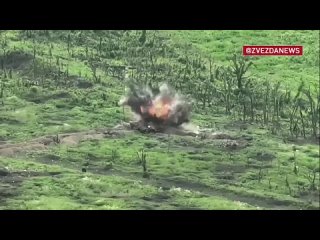 ВСУ-шники 81-й аэромоГильной бригады попали под плотный, а главное точный огонь российский артиллеристов