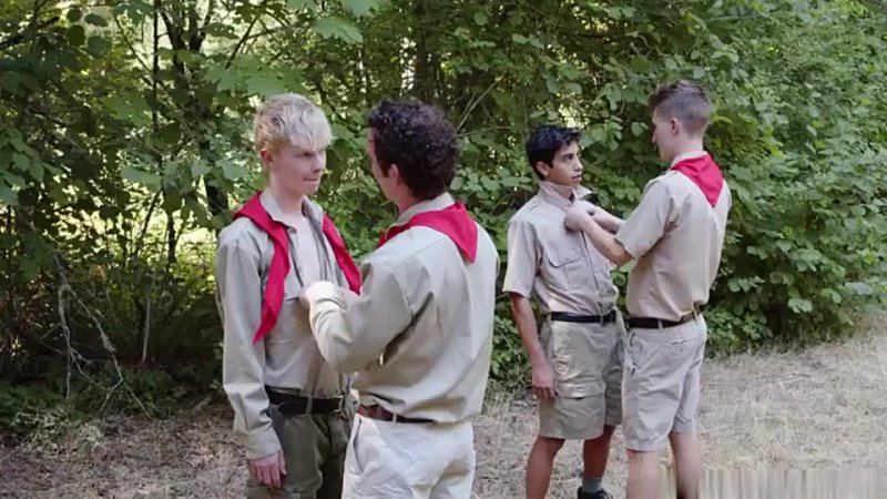 Horny Boys Scouts Earn Special Merit Badges