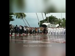 Наши моряки показали силу флота на параде в Тайланде